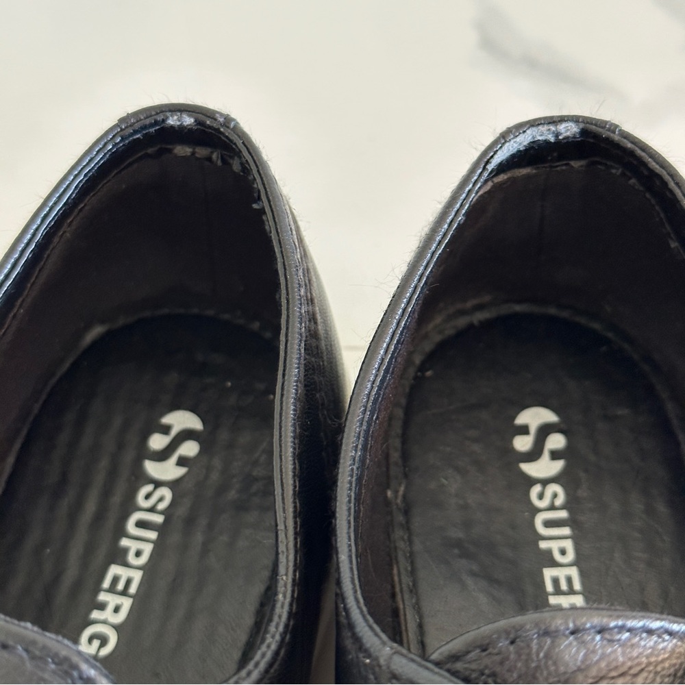 Superga Nappa Leather Platform Sneaker 7.5 / EU 40 Style S00C790 minimalist - Picture 8 of 10